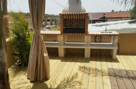 19538 מתחם חיצוני, וילה אקסודוס, וילה  בשדות מיכה וילות - Vila 4 U