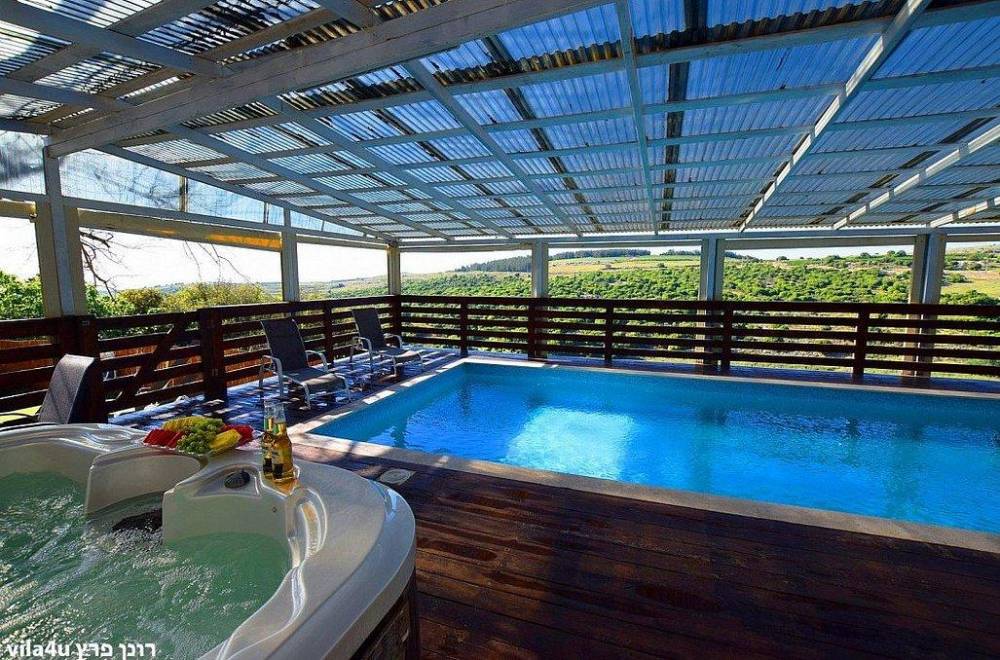 135113 חצר ובריכה, וילה אלברטו, וילה  באלקוש וילות - Vila 4 U