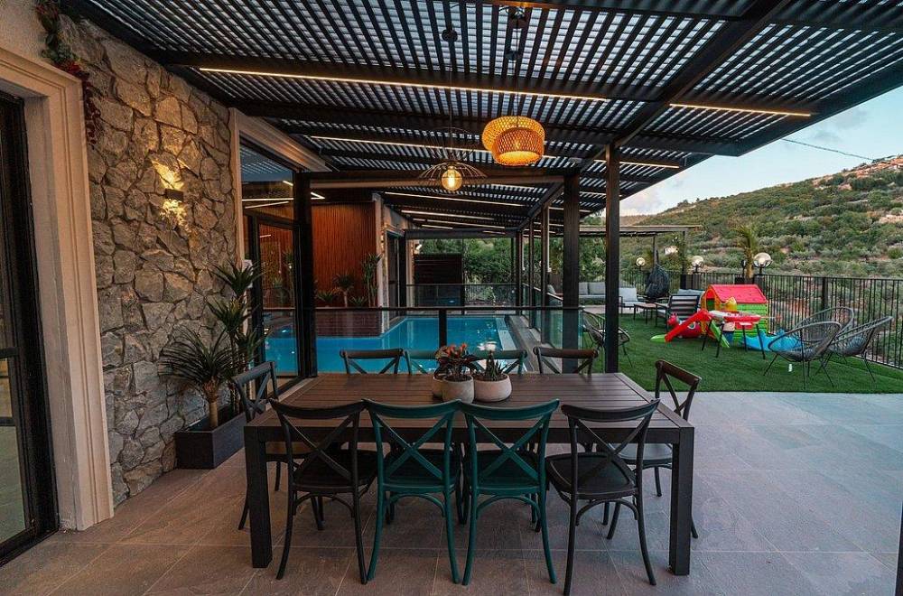 140533 המתחם החיצוני, וילה ללין, וילה  בירכא וילות - Vila 4 U