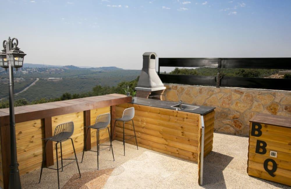 156072 המתחם החיצוני, אחוזת סאנשיין, וילה  בזרעית וילות - Vila 4 U