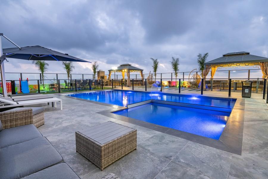 164018 חצר ונוף, וילה נוף לים ירכא, וילה  בירכא וילות - Vila 4 U