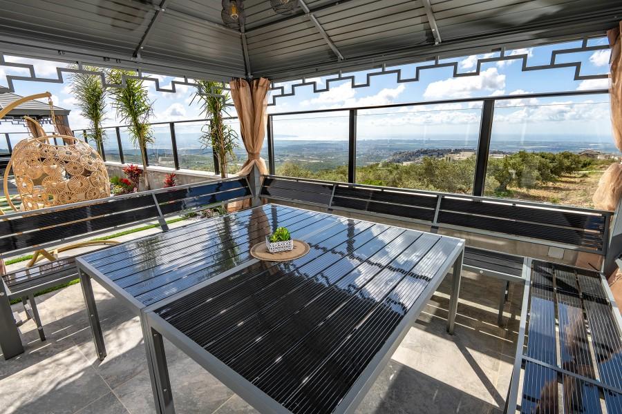 164044 חצר ונוף, וילה נוף לים ירכא, וילה  בירכא וילות - Vila 4 U