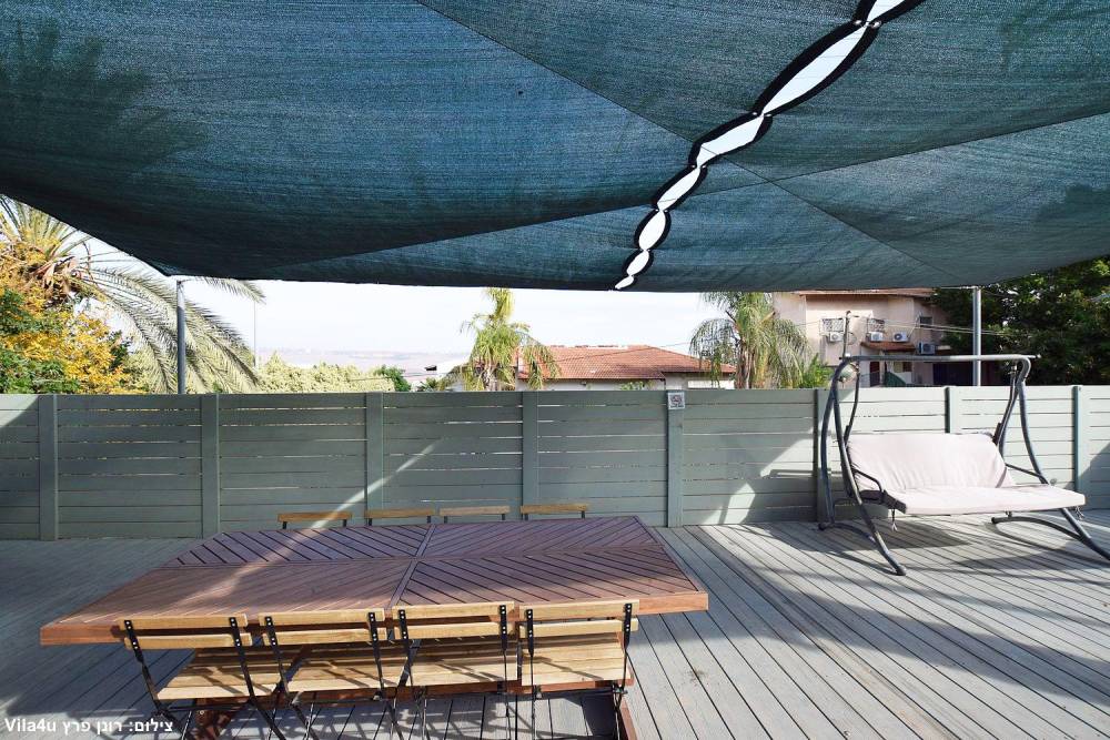 174612 החצר והבריכה, וילה רימונה יבנאל, וילה  ביבנאל וילות - Vila 4 U