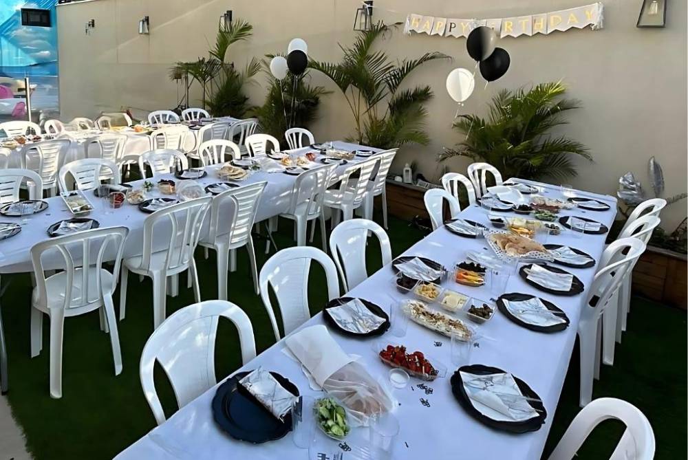 186877 אירועים במקום, החצר בטיילת - אירועים ליד הים, וילה  באשדוד וילות - Vila 4 U