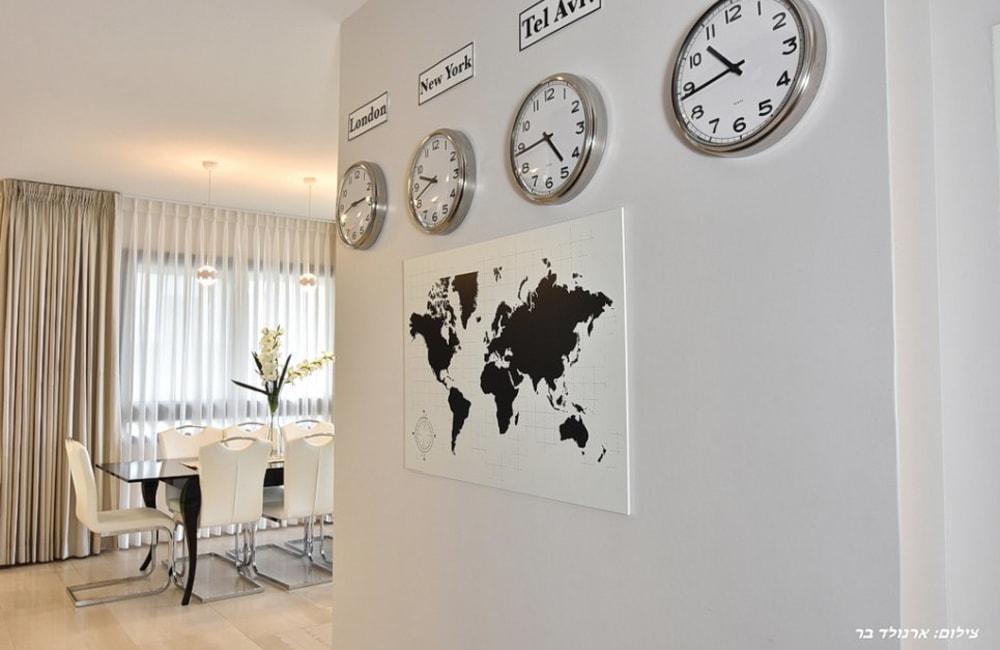 195191 הסלון והמטבח, אחוזת הצוק במרומים, וילה  בכפר שמאי וילות - Vila 4 U