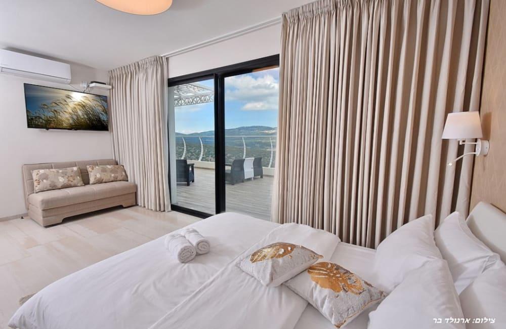 195216 יחידות האירוח, אחוזת הצוק במרומים, וילה  בכפר שמאי וילות - Vila 4 U