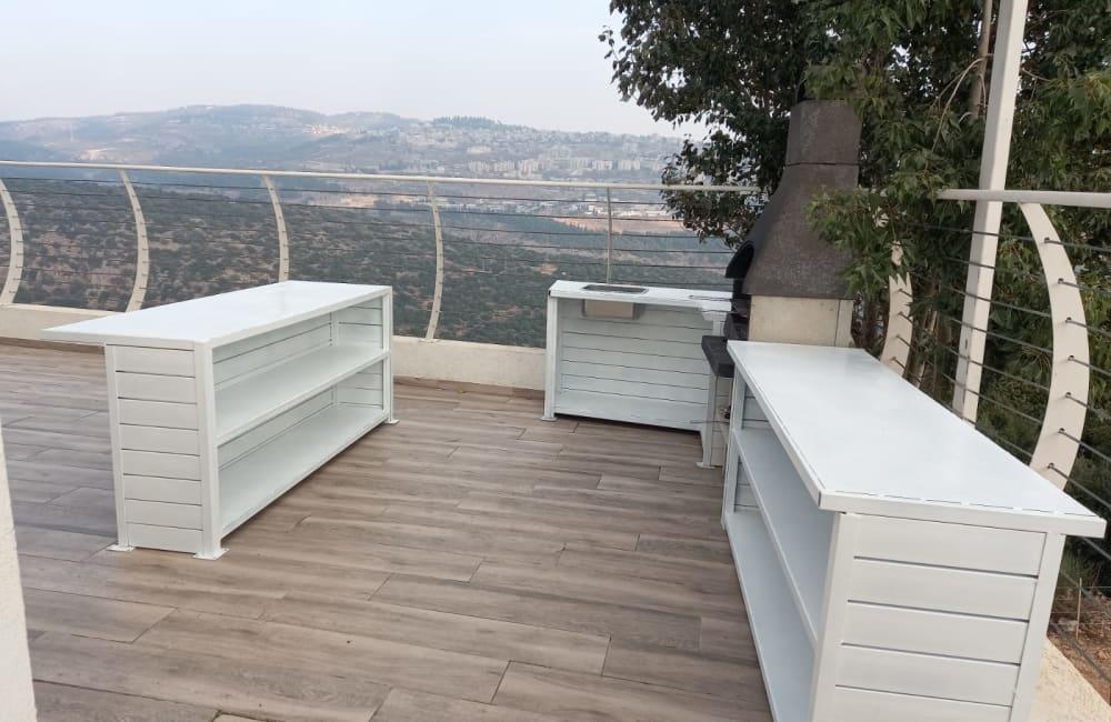 195260 הנוף מהוילה, אחוזת הצוק במרומים, וילה  בכפר שמאי וילות - Vila 4 U