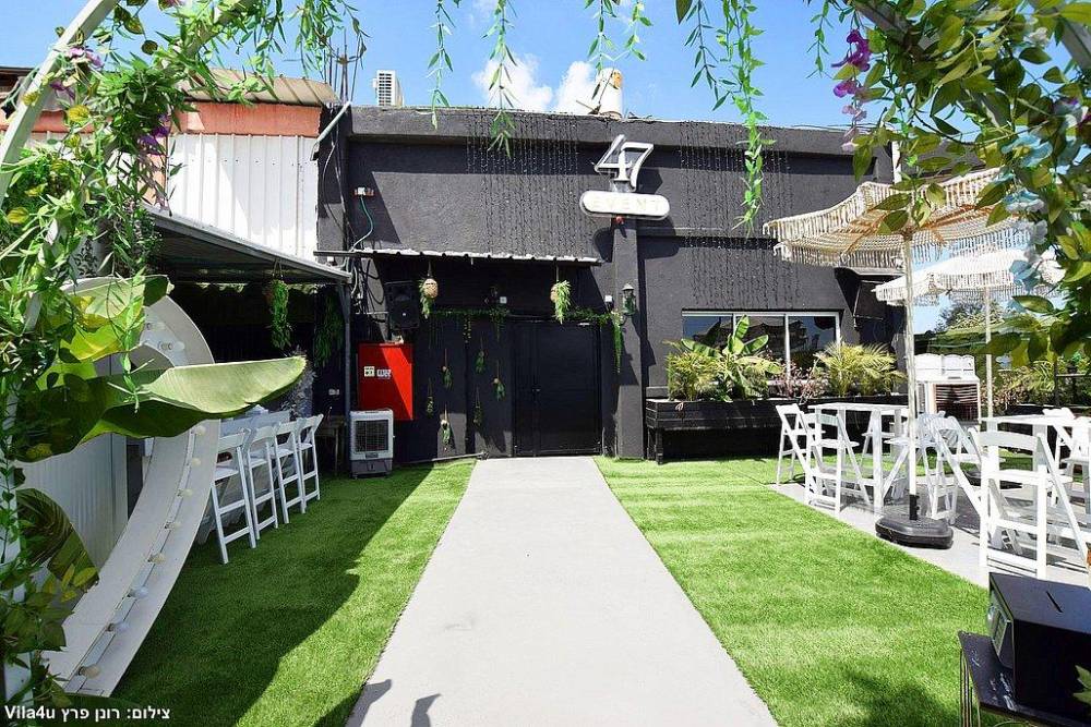 202965 מתחם חיצוני, 47 איוונט - גן ואולם אירועים, וילה  בראשון לציון וילות - Vila 4 U