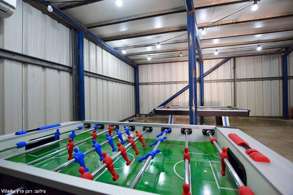 203683 חדר המשחקים, אחוזת טפרס, וילה  בעמק חפר וילות - Vila 4 U