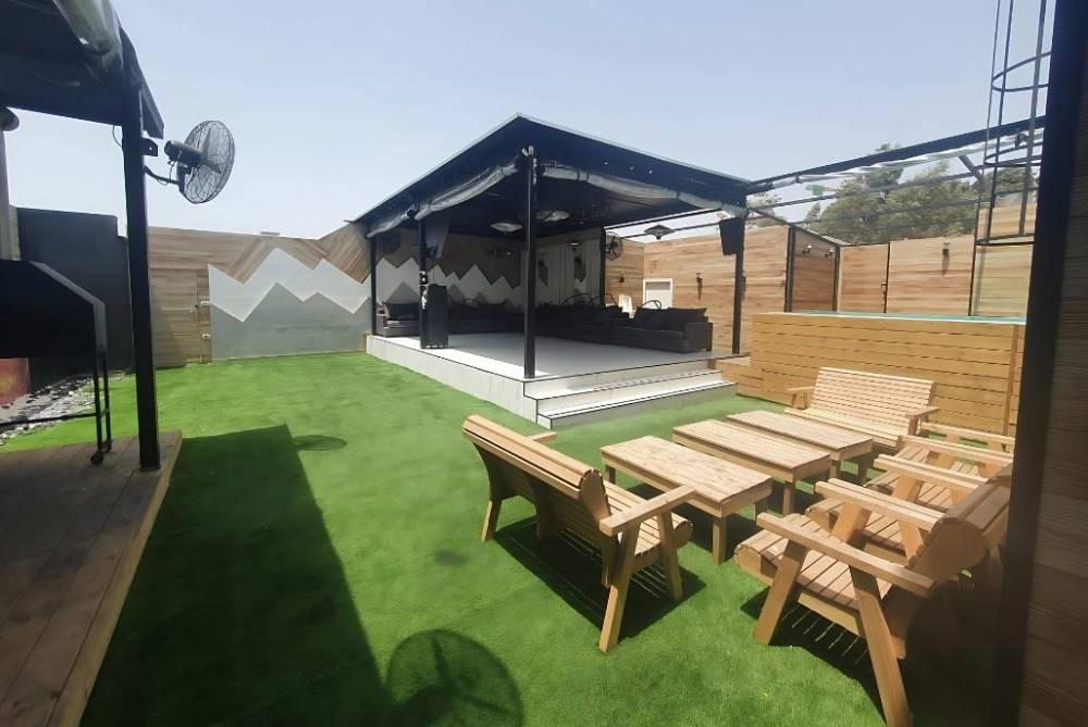 204146 מתחם חוץ, בלו סקיי, וילה  בפתח תקווה וילות - Vila 4 U