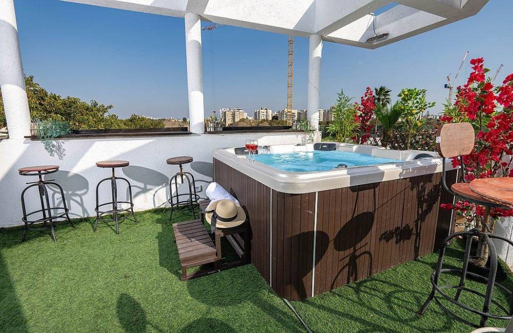 208185 הפנטהאוז, הפנטהאוז של תל אביב יפו, וילה  בתל אביב וילות - Vila 4 U