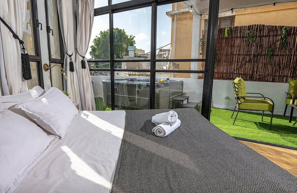 208252 דופלקס בוטיק, הפנטהאוז של תל אביב יפו, וילה  בתל אביב וילות - Vila 4 U