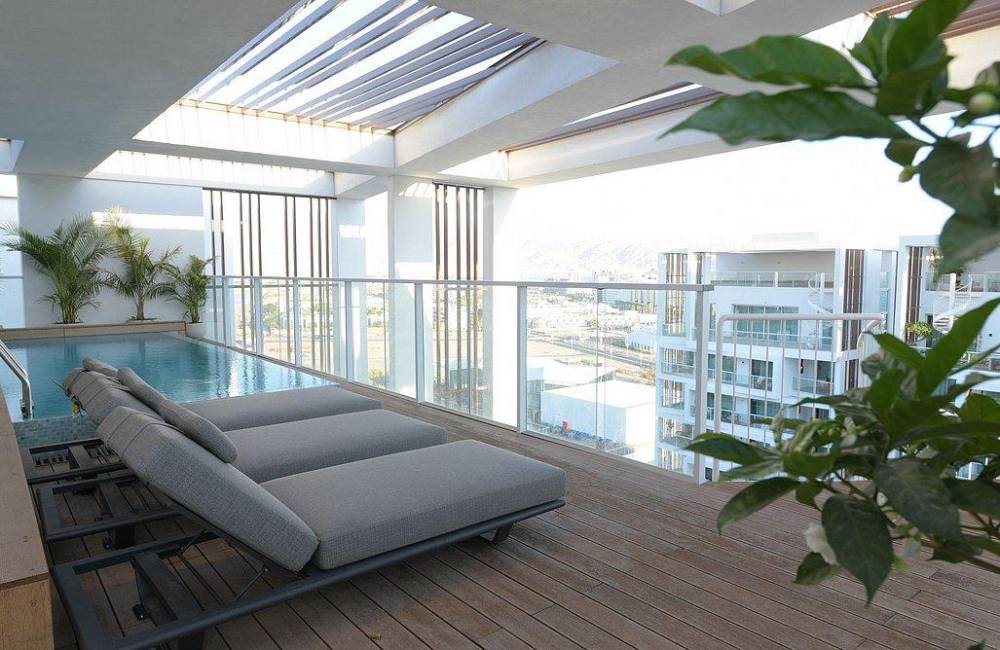 208649 Penthouse AH 42, פנטהאוז AH אילת, וילה  באילת וילות - Vila 4 U