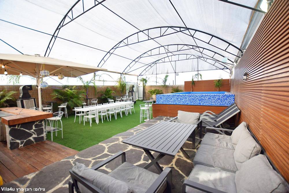 208818 מתחם מקורה לחורף, ספא סאן מארי בוטיק, וילה  בנתניה וילות - Vila 4 U