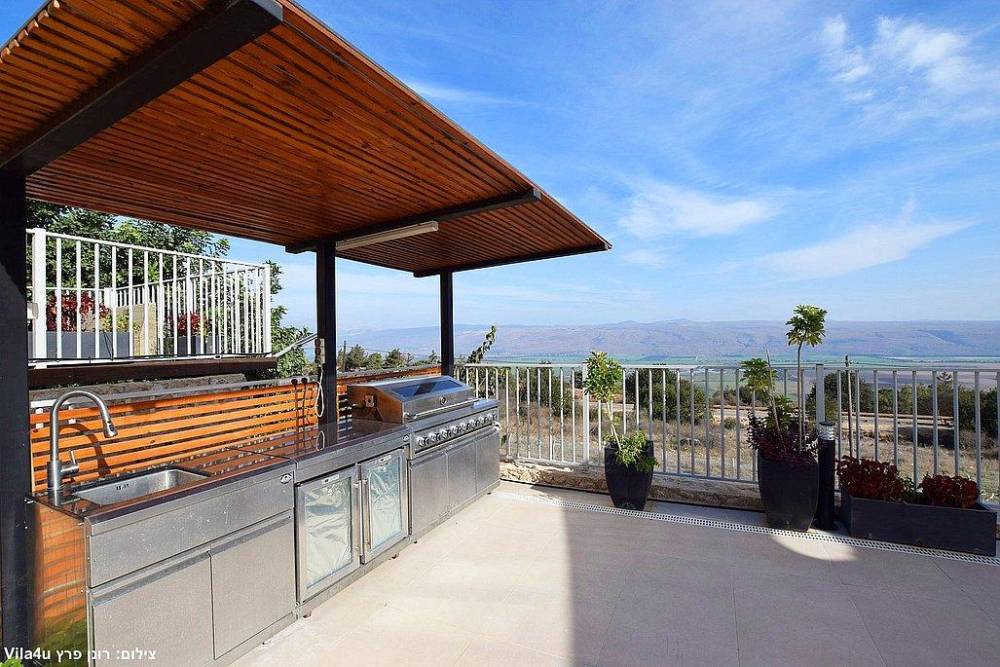 208897 גלרית חוץ, אחוזת גפנים, וילה  ברמות נפתלי וילות - Vila 4 U