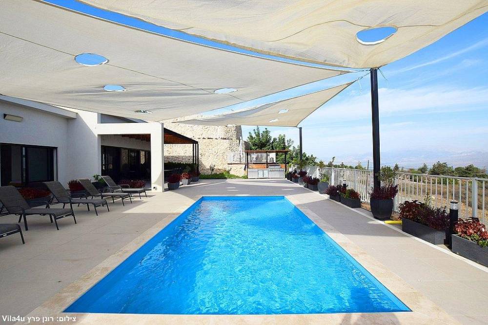 208899 גלרית חוץ, אחוזת גפנים, וילה  ברמות נפתלי וילות - Vila 4 U