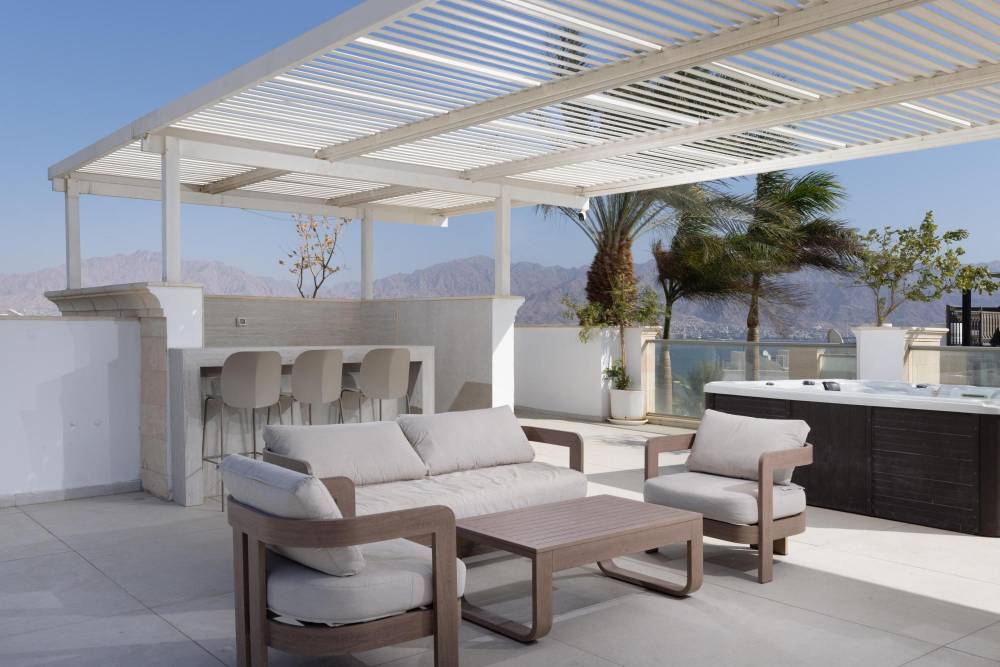 209613 המתחם החיצוני, וילה רנסו, וילה  באילת וילות - Vila 4 U