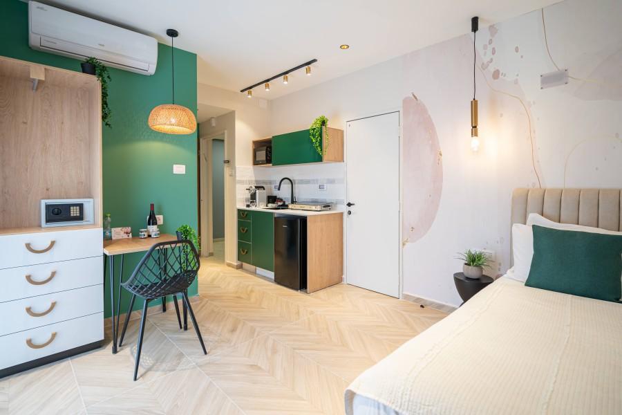 210046 דירת 2 חדרים עם נוף לבריכה, דירות נופש אלמוגים אילת, וילה  באילת וילות - Vila 4 U