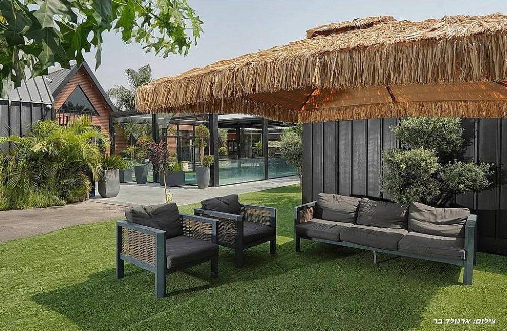 211546 גלרית חוץ, אחוזת קמפניה נירה - Campagna Nera, וילה  בירכא וילות - Vila 4 U