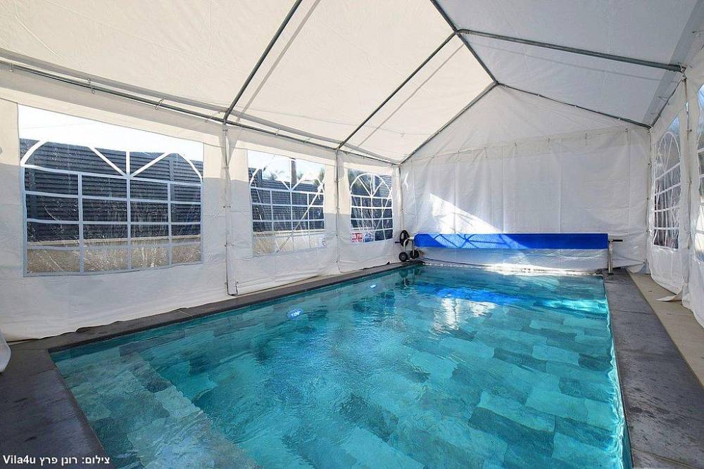 211553 הבריכה בחורף, וילה מגדל ריזורט, וילה  במגדל וילות - Vila 4 U