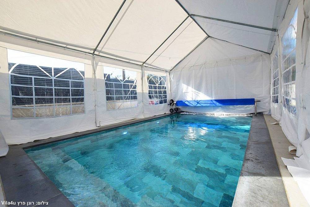 211555 הבריכה בחורף, וילה מגדל ריזורט, וילה  במגדל וילות - Vila 4 U