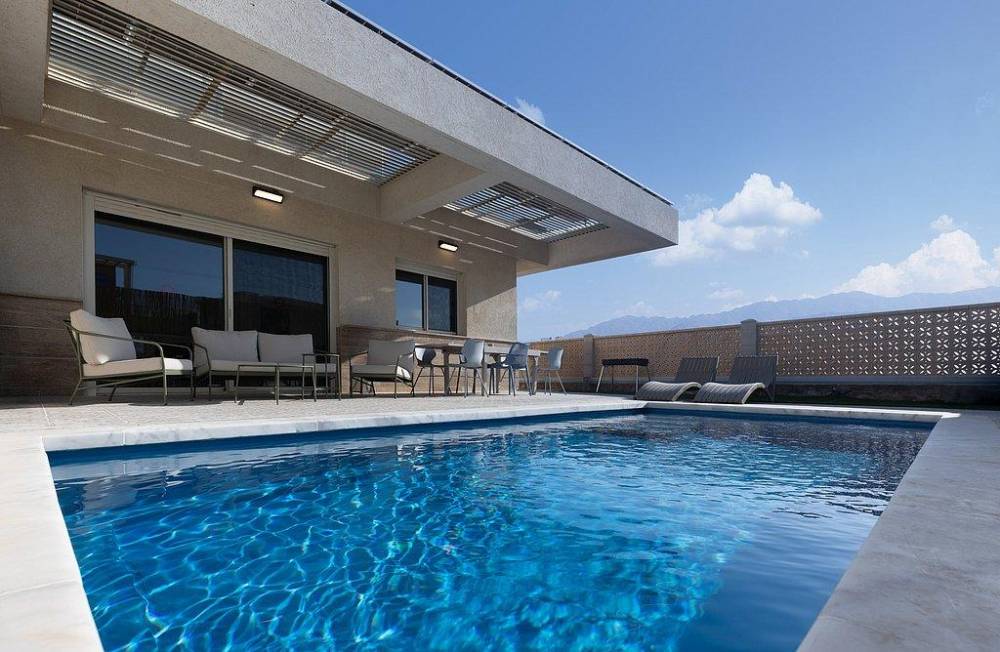 211733 מתחם חיצוני, וילה פאן בריכה מחוממת - Villa Fun, וילה  באילת וילות - Vila 4 U