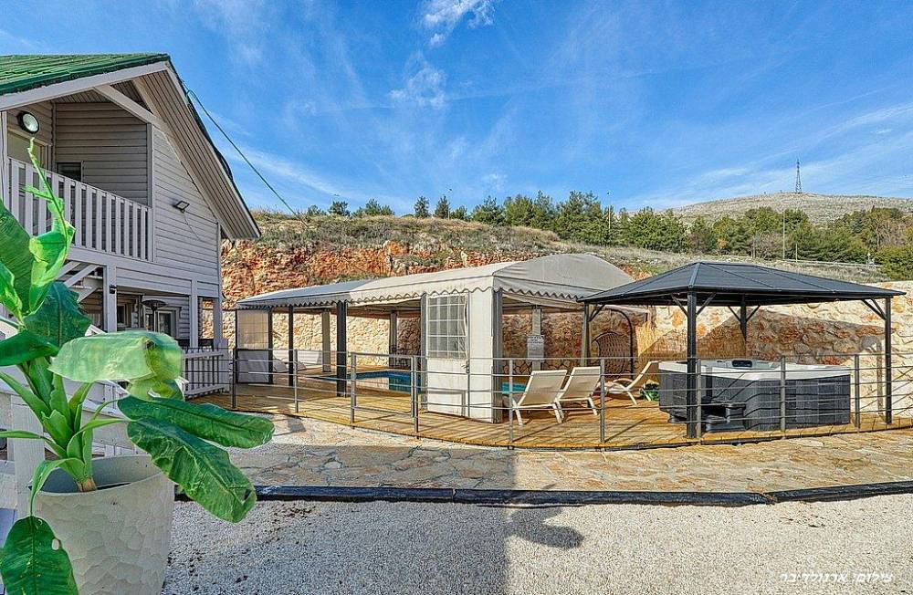 212431 גלרית חוץ, וילה טופנגה, וילה  בנוף כנרת וילות - Vila 4 U