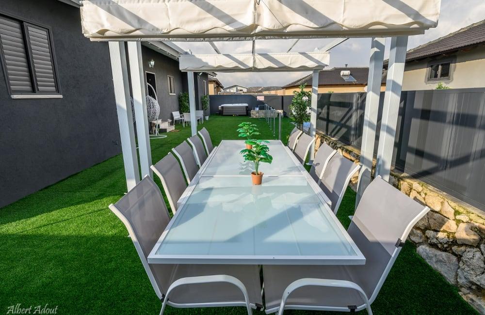 213506 וילה דיאמנטה - בריכה והחצר, וילה דיאמנטה, וילה  בספסופה וילות - Vila 4 U