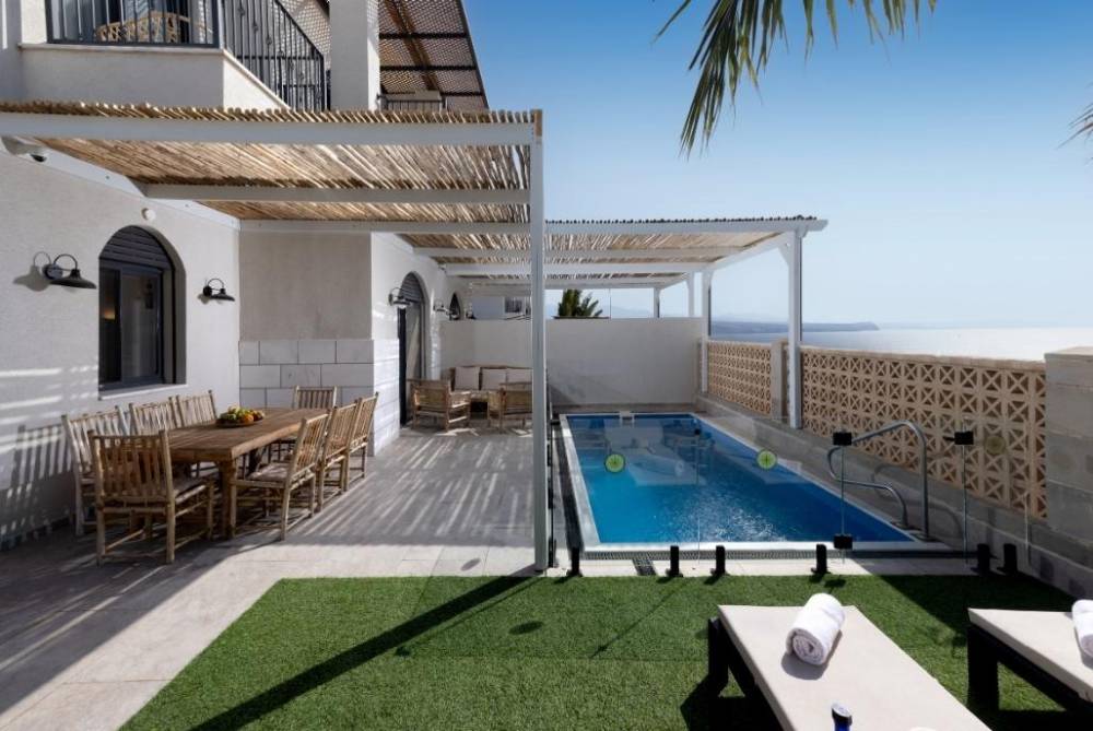 215821 המתחם החיצוני, אלה סאן - וילה שיטה, וילה  באילת וילות - Vila 4 U