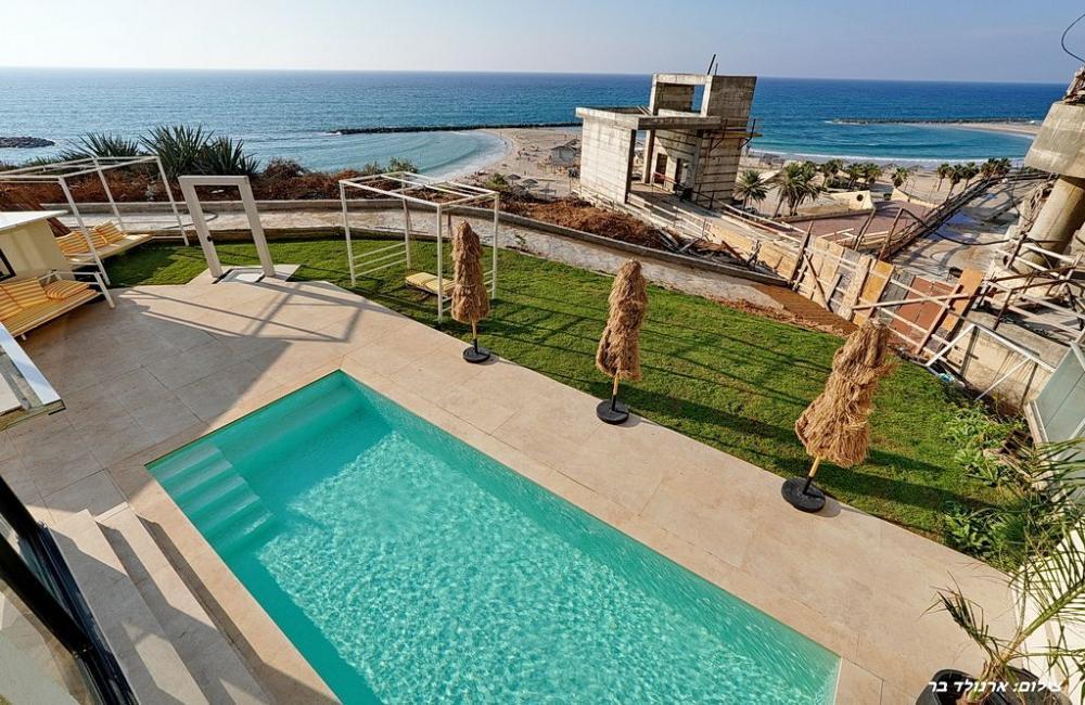 216983 הנוף מהוילה, וילת צוקי ים, וילה  בנתניה וילות - Vila 4 U