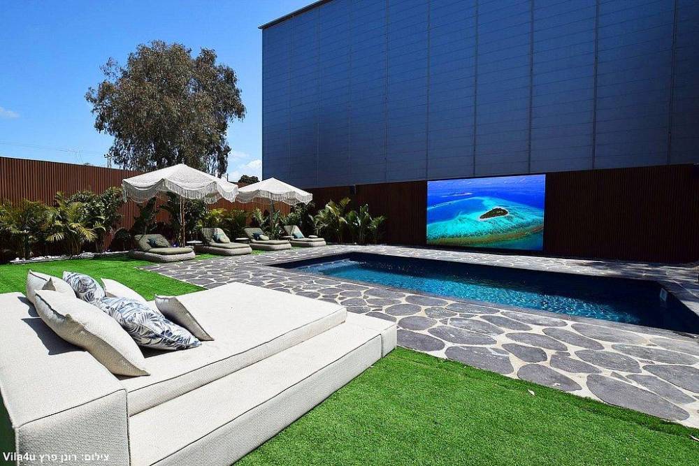 218027 קופה קבנה - מתחם חיצוני, קופה קבנה, וילה  באור עקיבא וילות - Vila 4 U