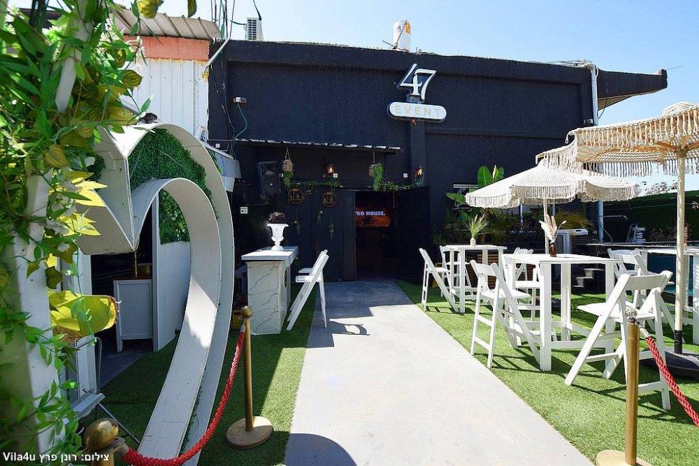 218194 מתחם חיצוני, 47 איוונט - לופט לאירועי בוטיק, וילה  בראשון לציון וילות - Vila 4 U