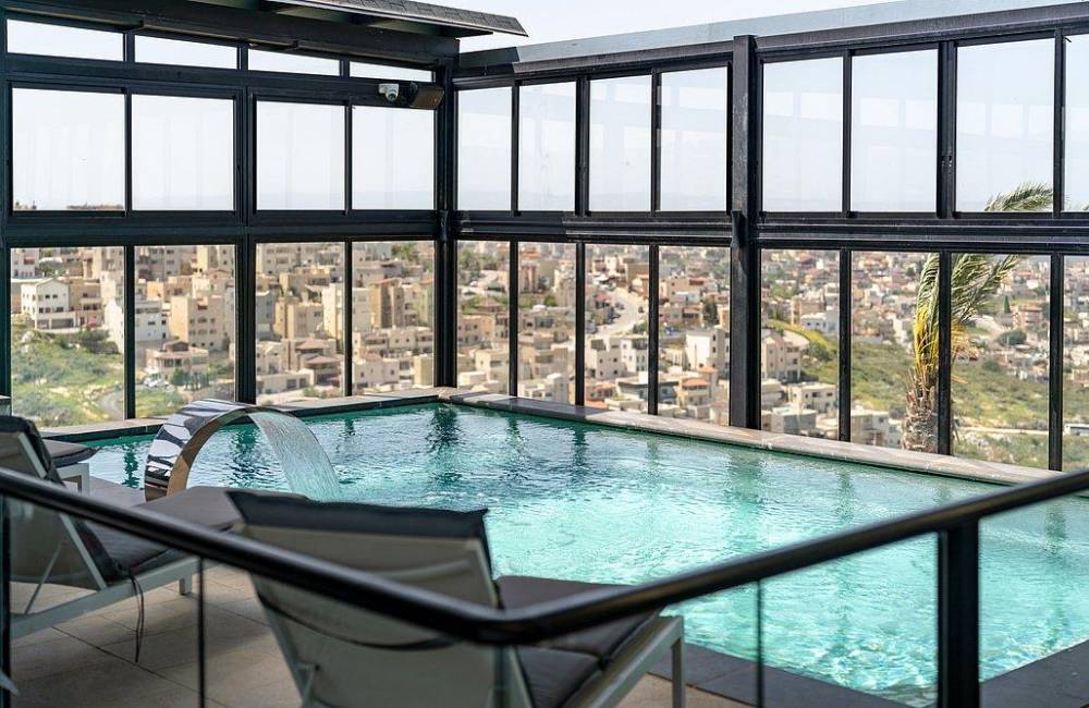 218596 מתחם חיצוני, אחוזת נוף ים, וילה  בירכא וילות - Vila 4 U