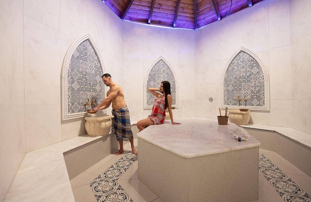 218776 בתוספת תשלום חמאם תורכי ומתחם ספא, וילה ספא ריש, וילה  בירכא וילות - Vila 4 U