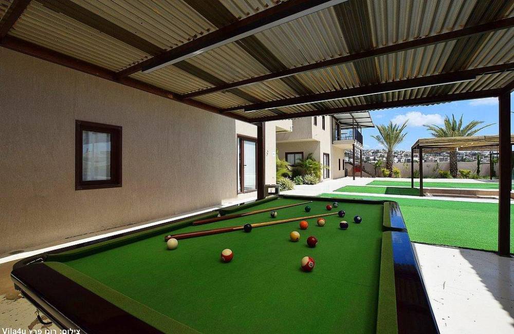 225205 מתחם החצר והבריכה, סהרה ריזורט - Sahara resort, וילה  בירכא וילות - Vila 4 U