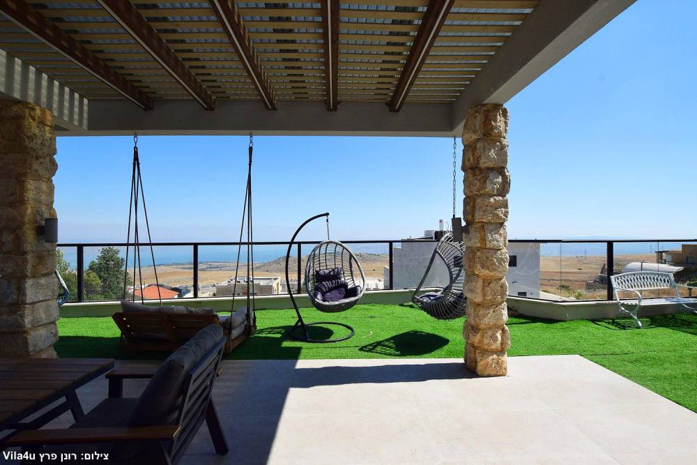 225809 המתחם החיצוני, וילה נוף כנרת - Villa Nofe Kinneret, וילה  בנוף כנרת וילות - Vila 4 U
