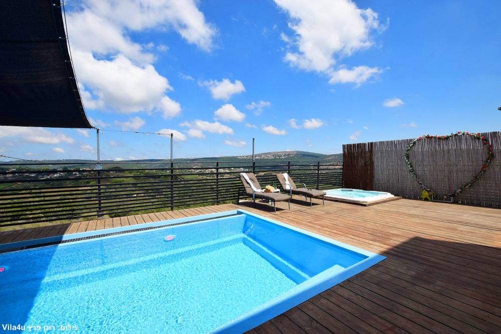 226774 המתחם החיצוני, וילה אמור בגליל, וילה  באבן מנחם וילות - Vila 4 U